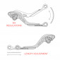 Комплект лостове за спирачка и съединител BARRACUDA Yamaha R1 04-08 thumb