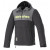 Мото яке ALPINESTARS SHERPA HOODIE BLACK/GREY/FLUO