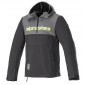 Мото яке ALPINESTARS SHERPA HOODIE BLACK/GREY/FLUO thumb