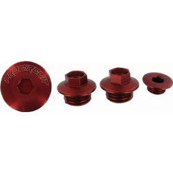 Комплект тапи за двигател PROCIRCUIT ENGINE PLUG KIT CRF450R Red