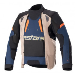 Текстилно мото яке ALPINESTARS HALO DRYSTAR KHAKI/NAVY/ORANGE Текстилно мото яке ALPINESTARS HALO DRYSTAR KHAKI/NAVY/ORANGE