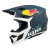 Мотокрос каска KINI RED BULL MX3 1.0-BLUE/WHITE