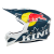 Мотокрос каска KINI RED BULL MXC1 1.0-BLUE/WHITE thumb