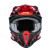 Mотокрос каска Just1 J-18 F Hexa White/Fluo Red/Black thumb