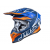 Mотокрос каска Just1 J-39 Thruster White/Fluo Orange/Blue thumb