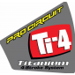 Лепенки за ауспух PROCIRCUIT EXHAUST STICKER KIT T-6 thumb