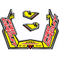 Лепенки за ауспух PROCIRCUIT EXHAUST STICKER KIT T4-GP thumb