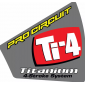Лепенки за ауспух PROCIRCUITEXHAUST STICKER KIT TI-5 thumb