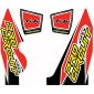 Лепенки за ауспух PROCIRCUIT EXHAUST STICKER KIT TI-6 thumb