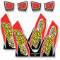 Лепенки за ауспух PROCIRCUIT EXHAUST STICKER KIT TI-6 thumb