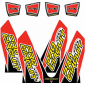 Лепенки за ауспух PROCIRCUIT EXHAUST STICKER KIT TI-6 thumb