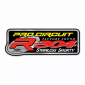 Лепенки за ауспух PROCIRCUIT EXHAUST STICKER KT TI4-GP thumb