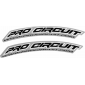 Лепенки PROCIRCUIT FRT FNDR DECAL WWW.-BLK thumb