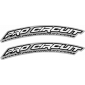Лепенки PROCIRCUIT FRT FNDR DECAL WWW.-WHT thumb
