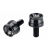 Балансьори за кормило PUIG Suzuki GSX-R1000 17-21, GSX-R1300 21-24, GSX-8S 23-24 20мм Black