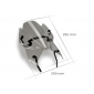 PUIG Слюда New Generation Sport GSX-S 1000 21-24, GSX-S 950 22-23 Dark Smoke thumb