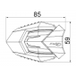 Краш тапи PUIG R19 CFMoto 800NK Sport, 800NK Advanced 23-24 thumb