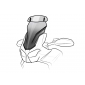Слюда Touring с втора слюда PUIG Yamaha Niken GT 23-24 Clear thumb