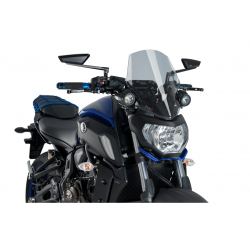 Слюда PUIG New Generation Touring Yamaha MT-07 18-20, Smoke Слюда PUIG New Generation Touring Yamaha MT-07 18-20, Smoke