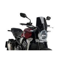 Слюда PUIG New Generation Sport Honda CB1000R NEO SPORTS CAFE 18-20, CB650R NEO SPORTS CAFE 19-23 Black