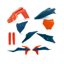 Комплект пластмаси ACERBIS KTM SX125/250 19-22, SX-F250/350/450 19-22 Dark blue/Orange