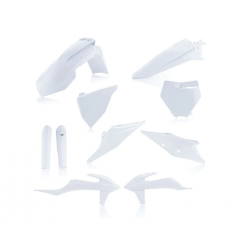 Комплект пластмаси ACERBIS KTM SX125/250 19-22, SX-F250/350/450 19-22 White