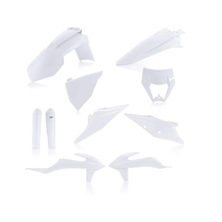 Комплект пластмаси ACERBIS KTM EXC/EXC-F 20-23 White