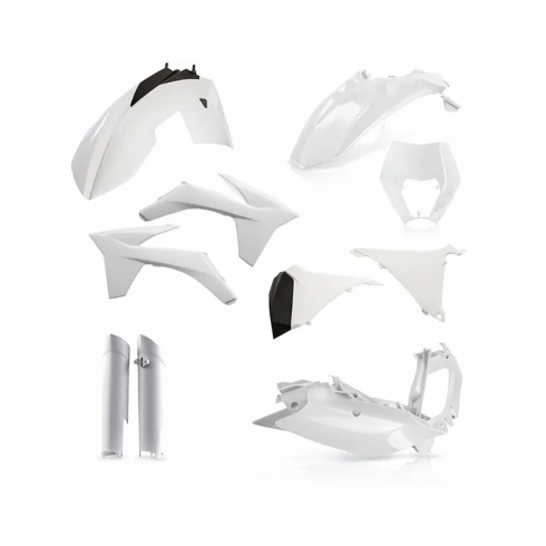 Комплект пластмаси ACERBIS KTM EXC/EXC-F 12-13 White Комплект пластмаси ACERBIS KTM EXC/EXC-F 12-13 White