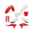 Комплект пластмаси ACERBIS Gas Gas EX/MC 21-23 Red/White thumb