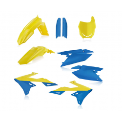 Комплект пластмаси ACERBIS Suzuki RM-Z250 19-25, RM-Z450 18-25 Yellow/Blue Комплект пластмаси ACERBIS Suzuki RM-Z250 19-25, RM-Z450 18-25 Yellow/Blue