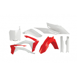 Комплект пластмаси ACERBIS Honda CRF250R 14-17, CRF450R 13-16 White/Red