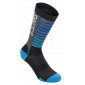 Чорапи ALPINESTARS Drop Socks 22 BLK/AQ thumb