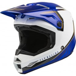 Мотокрос каска FLY RACING Formula Kinetic Vision-White/Blue