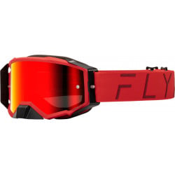 Мотокрос очила FLY RACING Zone Pro Black/Grey - Red/Smoke Lens