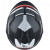 Каска MT TARGO S KAY B2 MATT BLACK/WHITE/RED thumb