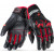 Кожени ръкавици 70 DEGREES WINTER NAKED BLACK/RED