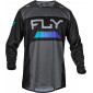 Мотокрос блуза FLY RACING Kinetic Reload- Charcoal/Black/Blue Iridium