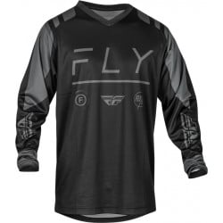 Мотокрос блуза FLY RACING F-16 Riding - Black/Charcoal