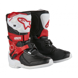 Детски мотокрос ботуши ALPINESTARS Tech 3S KIDS WT/BK/R