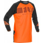 Мотокрос блуза FLY RACING Windproof-Orange/Black thumb