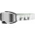 Мотокрос очила FLY RACING Zone Pro White/Grey - Silver Mirror/Smoke Lens