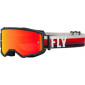 Мотокрос очила FLY RACING Zone Black/Red - Red Mirror/Amber Lens thumb