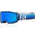 Мотокрос очила FLY RACING Zone Black/Blue - Sky Blue Mirror/Smoke Lens