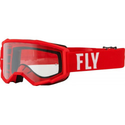 Мотокрос очила FLY RACING Focus Red/White - Clear Lens Мотокрос очила FLY RACING Focus Red/White - Clear Lens
