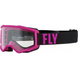 Мотокрос очила FLY RACING Focus Pink/Black - Clear Lens Мотокрос очила FLY RACING Focus Pink/Black - Clear Lens