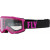 Мотокрос очила FLY RACING Focus Pink/Black - Clear Lens