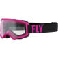 Мотокрос очила FLY RACING Focus Pink/Black - Clear Lens thumb