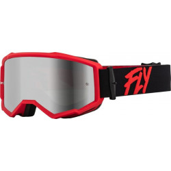 Мотокрос очила FLY RACING Zone Black/Red W/ Silver Mirror/Smoke Lens Мотокрос очила FLY RACING Zone Black/Red W/ Silver Mirror/Smoke Lens
