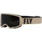 Мотокрос очила FLY RACING Focus Sand Khaki/Brown - Dark Smoke Lens thumb