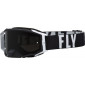 Мотокрос очила FLY RACING Zone Pro Black/White W/Dark Smoke Lens W/Post thumb